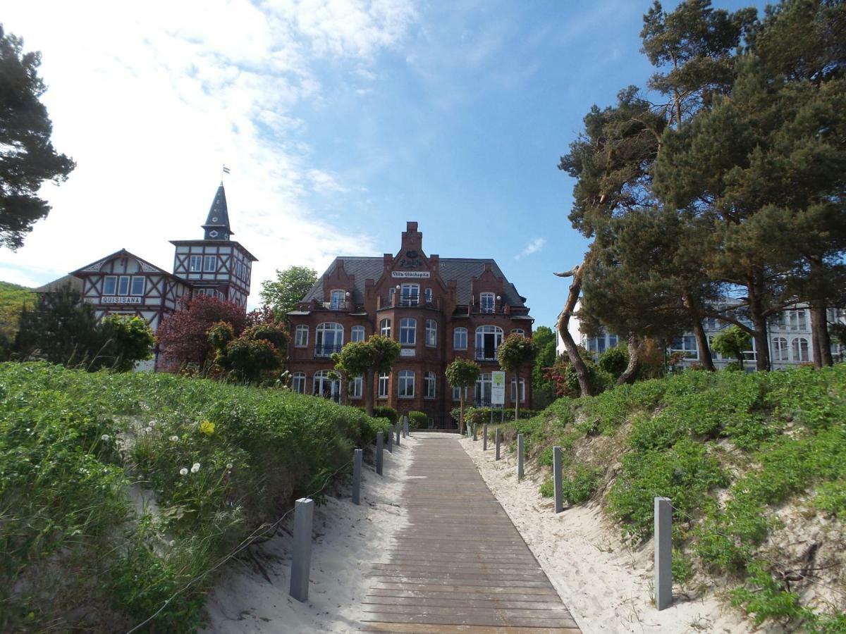 Fewo Direkt Am Strand Mit Meerblick Und Balkon,Villa Glueckspilz, Binz Exterior foto